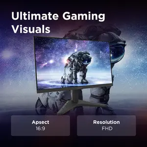 Lenovo Legion R24s 23.8" FHD 144Hz IPS Gaming Monitor | 1ms MPRT, Ports HDMI 2.1 + DisplayPort 1.2, 250 cd/m² Brightness, 99% sRGB