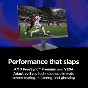 Lenovo Legion LOQ 27-10 27" FHD 200Hz Gaming Monitor | 0.5ms MPRT, AMD FreeSync Premium, HDR10, Tilt Stand, 2X HDMI 2.1 and DP 1.4, Raven Black