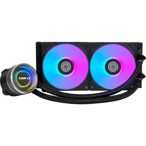 Lian Li Galahad II Trinity 240 ARGB AIO 240mm Liquid CPU Cooler - Black