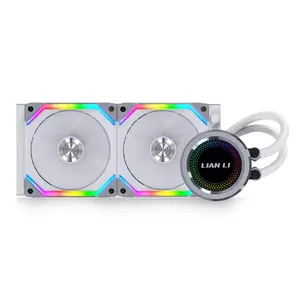 Lian Li Galahad 240 AIO UNI Fan SL120 Edition ARGB 240mm Liquid CPU Cooler - White