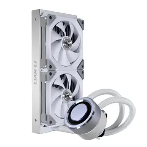 Lian Li Galahad 240 AIO UNI Fan SL120 Edition ARGB 240mm Liquid CPU Cooler - White