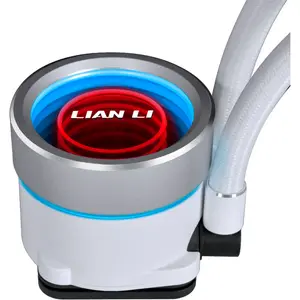 Lian Li Galahad II Trinity 240 ARGB AIO 240mm Liquid CPU Cooler - White