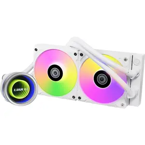Lian Li Galahad II Trinity 240 ARGB AIO 240mm Liquid CPU Cooler - White
