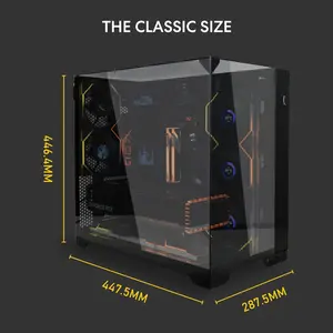 Lian Li O11 Vision Compact Case - Black