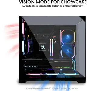 Lian Li O11 Vision Compact Case - Black
