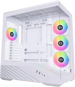 Lian Li Vector V100R ATX Mid-Tower with Tempered Glass, ARGB Strip, 4x ARGB Fans Pre-Installed