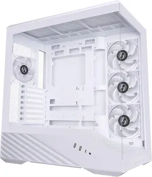 Lian Li Vector V100R ATX Mid-Tower with Tempered Glass, ARGB Strip, 4x ARGB Fans Pre-Installed