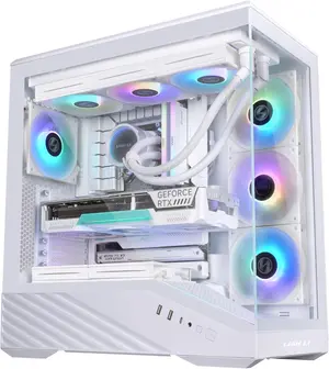 Lian Li Vector V100R ATX Mid-Tower with Tempered Glass, ARGB Strip, 4x ARGB Fans Pre-Installed