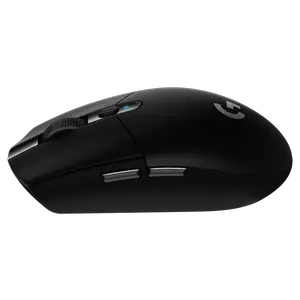 Logitech G304 Lightspeed Wireless Gaming Mouse, Hero Sensor, 12,000 DPI, Lightweight, 6 Programmable Buttons, 250h Battery Life, On-Board Memory, Compatible with PC/Mac - Black
