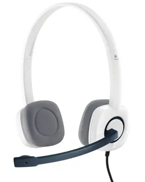 Logitech H150 Stereo Headset - White