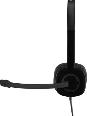 Logitech H151 Stereo Headset - Black