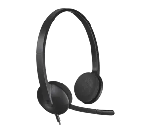 Logitech H340 USB PC Headset with Noise-Cancelling Mic