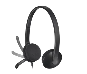 Logitech H340 USB PC Headset with Noise-Cancelling Mic