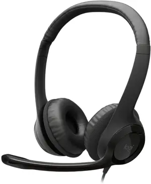 Logitech H390 USB Headset with Noise-Cancelling Mic