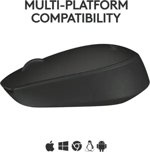Logitech M170 Wireless Mouse - Black