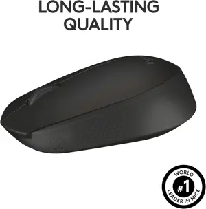 Logitech M170 Wireless Mouse - Black