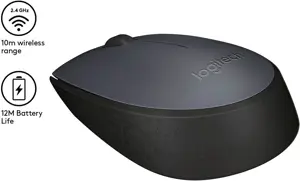 Logitech M171 Wireless Mouse - Grey