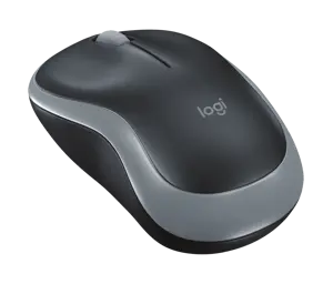 Logitech M185 Wireless Mouse, 1000 DPI Optical Tracking - Grey