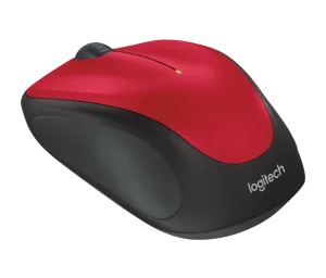 Logitech M235 Wireless Mouse - Red