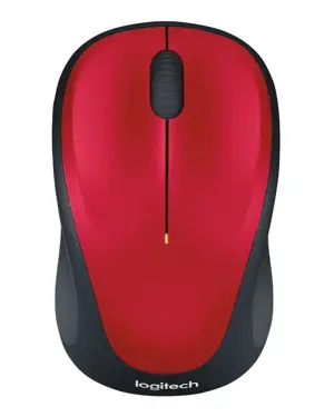 Logitech M235 Wireless Mouse - Red