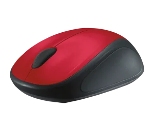 Logitech M235 Wireless Mouse - Red