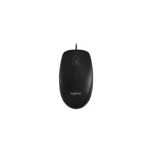 Logitech MK120 Corded Keyboard and Mouse Combo - Black