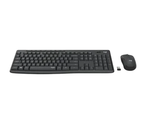 Logitech MK295 Silent Wireless Keyboard and Mouse Combo - Graphite