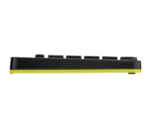 Logitech MK240 NANO Wireless Keyboard and Mouse Combo - Black/Chartreuse Yellow
