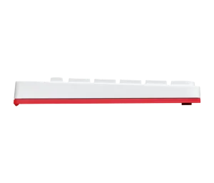 Logitech MK240 NANO Wireless Keyboard and Mouse Combo - White/Vivid Red