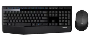 Logitech MK345 Comfort Wireless Keyboard And Mouse Combo - Black