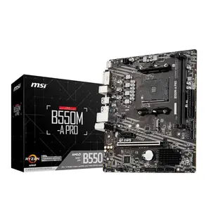 MSI B550M PRO AM4 DDR4 MicroATX Motherboard