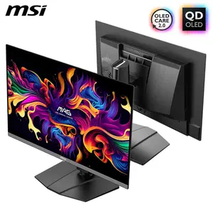 MSI MAG 272UP QD-OLED X24 27-Inch 4K UHD Gaming Monitor, 3840 x 2160, Quantum Dot OLED Panel, 240Hz, 0.03ms, DisplayHDR TRUE Black 400, AMD FreeSync Premium Pro, USB C (15W PD), Black