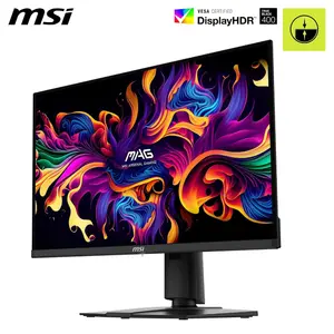 MSI MAG 272UP QD-OLED X24 27-Inch 4K UHD Gaming Monitor, 3840 x 2160, Quantum Dot OLED Panel, 240Hz, 0.03ms, DisplayHDR TRUE Black 400, AMD FreeSync Premium Pro, USB C (15W PD), Black