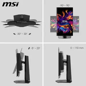 MSI MAG 272UP QD-OLED X24 27-Inch 4K UHD Gaming Monitor, 3840 x 2160, Quantum Dot OLED Panel, 240Hz, 0.03ms, DisplayHDR TRUE Black 400, AMD FreeSync Premium Pro, USB C (15W PD), Black