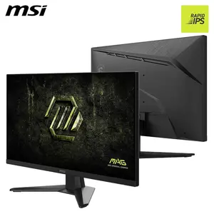MSI MAG 272F X24 27-Inch Gaming Monitor - FHD 1080p, Rapid IPS, 240Hz, 0.5ms, HDR ready, AMD FreeSync Premium, Eye care, AI vision, HDMI 2.0b, DP 1.2a, Frame-Less, Vesa Mount, Black
