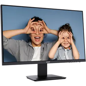 MSI PRO MP273U, 27" IPS 4K (UHD) Monitor, 60 Hz, Built-in Speakers, Adaptive-Sync, HDMI, DisplayPort, 4ms (GTG), Black