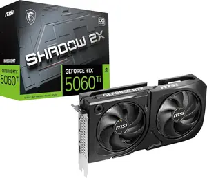 MSI GeForce RTX 5060 Ti 8G SHADOW 2X OC PLUS Graphics Card