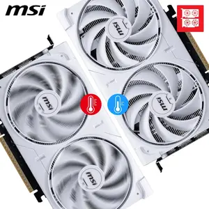 MSI GeForce RTX 5060 8G VENTUS 2X OC WHITE Graphics Card - 8GB GDDR7 ( 28Gbps / 128-bit ), PCIe 5.0, DUAL-Fan Thermal Design (2 x TORX FAN 5.0), HDMI 2.1b, DisplayPort 2.1b