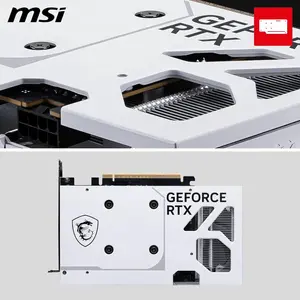 MSI GeForce RTX 5060 8G VENTUS 2X OC WHITE Graphics Card - 8GB GDDR7 ( 28Gbps / 128-bit ), PCIe 5.0, DUAL-Fan Thermal Design (2 x TORX FAN 5.0), HDMI 2.1b, DisplayPort 2.1b