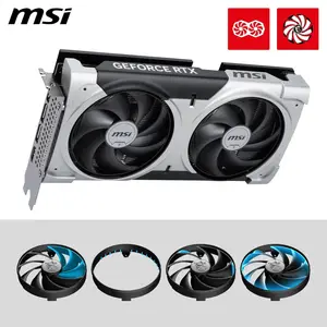 MSI GeForce RTX 5060 Ti 16G Ventus 2X OC Plus Graphics Card, 16GB GDDR7, 28Gbps/128-bit, PCIe 5.0, Dual-Fan, Thermal Design, 2 x STORMFORCE Fan, HDMI 2.1b, DisplayPort 2.1b