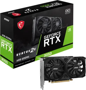 MSI GeForce RTX™ 3050 VENTUS 2X 6G OC Graphics Card