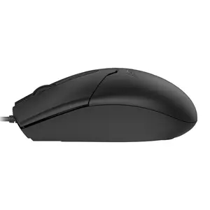 A4Tech OP-550S - Wired Silent Click USB Mouse - Black