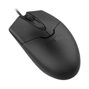A4Tech OP-550S - Wired Silent Click USB Mouse - Black