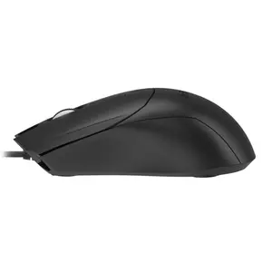 A4Tech OP-750S - Wired Silent Click V-Track USB Mouse - Black | 8-in-One Gesture, 4-Way Wheel