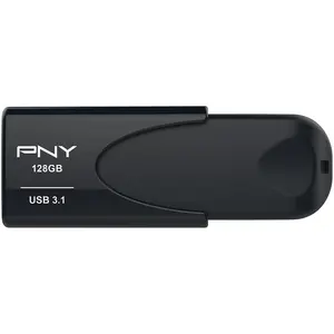 PNY 128GB Attaché 4 3.1 USB Flash Drive - Black