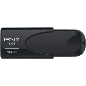 PNY 32GB Attaché 4 3.1 USB Flash Drive - Black