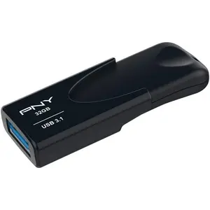 PNY 32GB Attaché 4 3.1 USB Flash Drive - Black