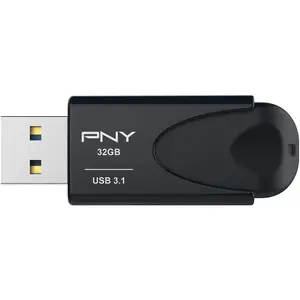 PNY 32GB Attaché 4 3.1 USB Flash Drive - Black