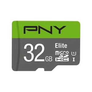 PNY 32GB Elite Class 10 U1 microSD with SD Adapter Memory Card