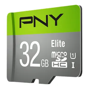 PNY 32GB Elite Class 10 U1 microSD with SD Adapter Memory Card